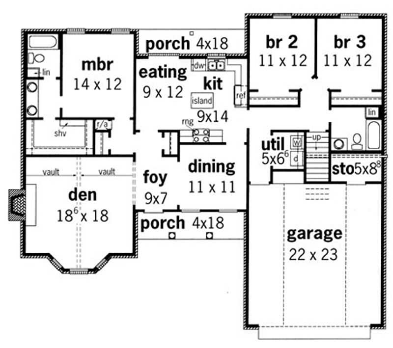 Floor Plan First Story