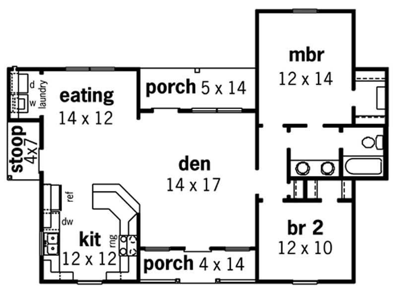 Floor Plan First Story