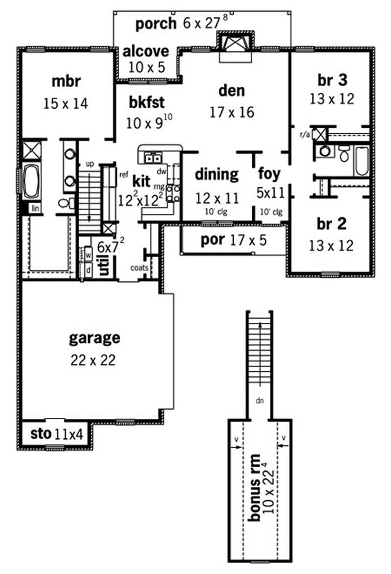 FLOOR PLAN FIRST STORY