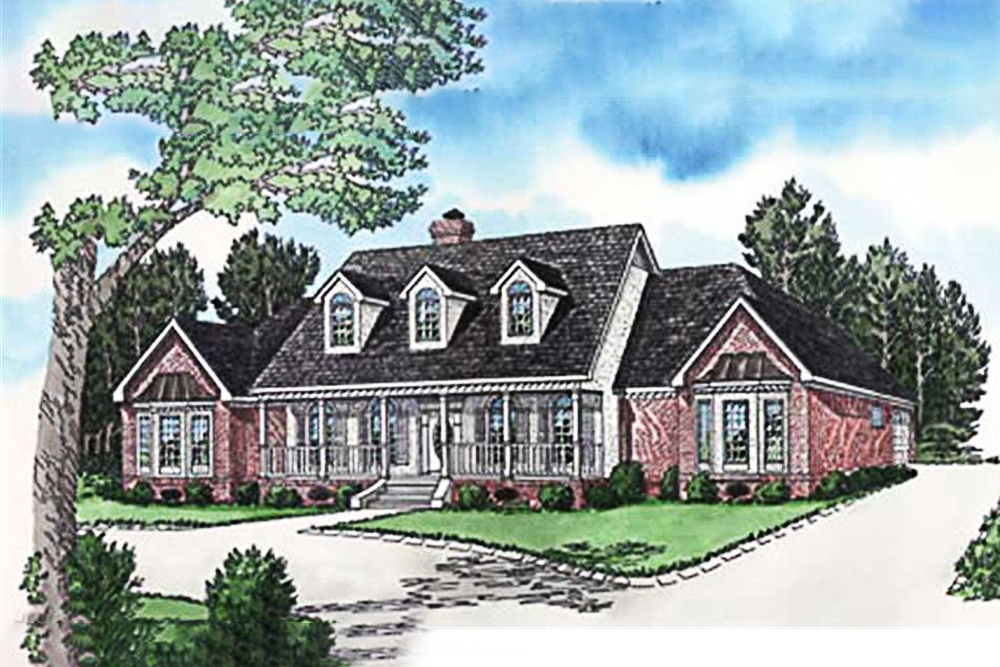 4-Bedroom, 3382 Sq Ft Southern Home - #164-1243 - Main Exterior