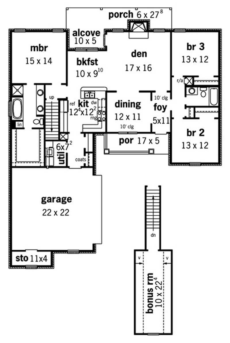 FLOOR PLAN FIRST STORY