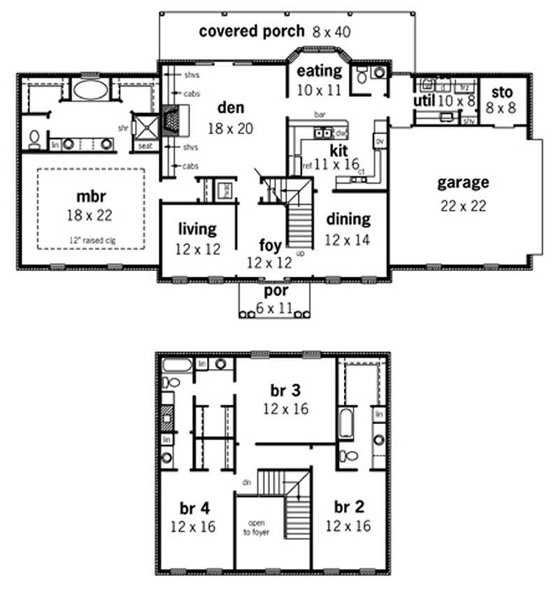 Floor Plan First Story