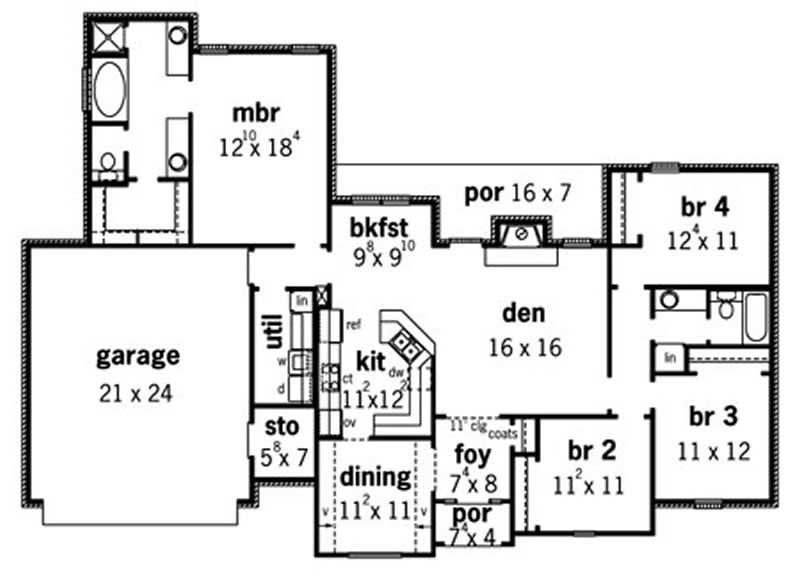 FLOOR PLAN FIRST STORY