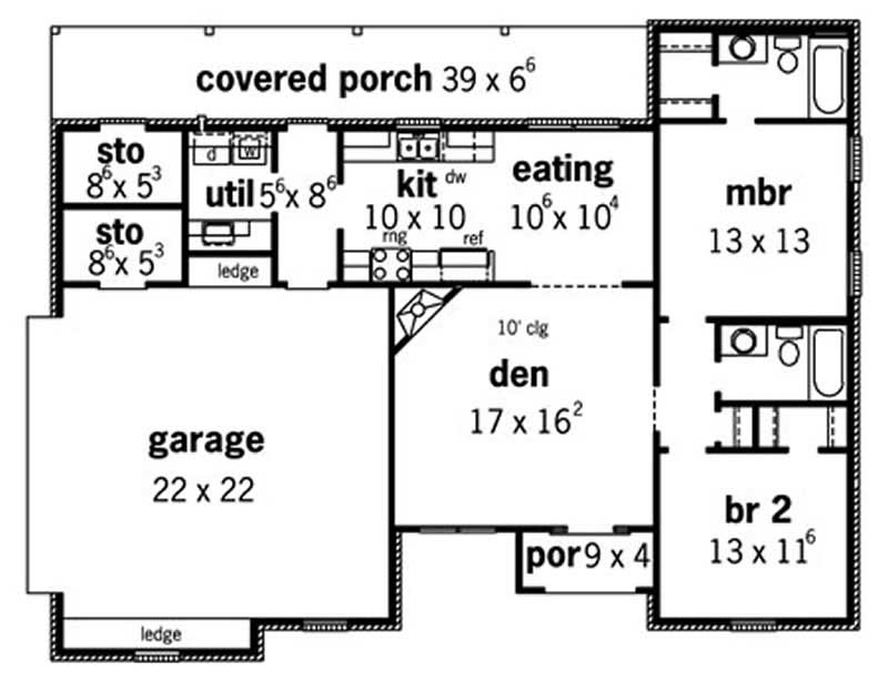 FLOOR PLAN FIRST STORY