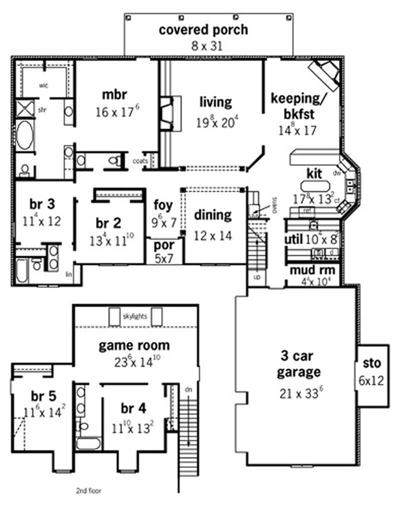 Floor Plan First Story