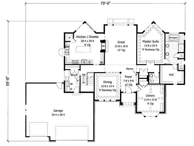 Floor Plan First Story