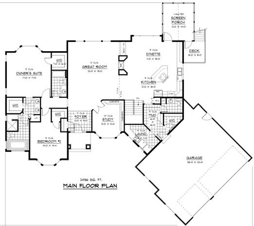 Floor Plan First Story