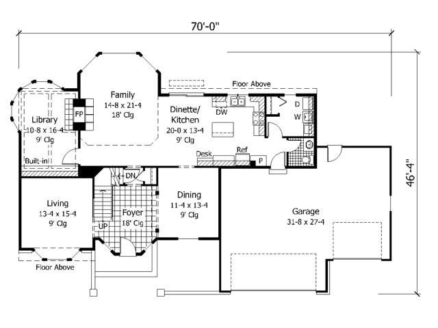Floor Plan Fifth Story