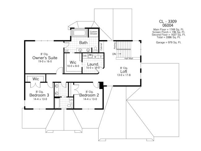 Floor Plan Second Story