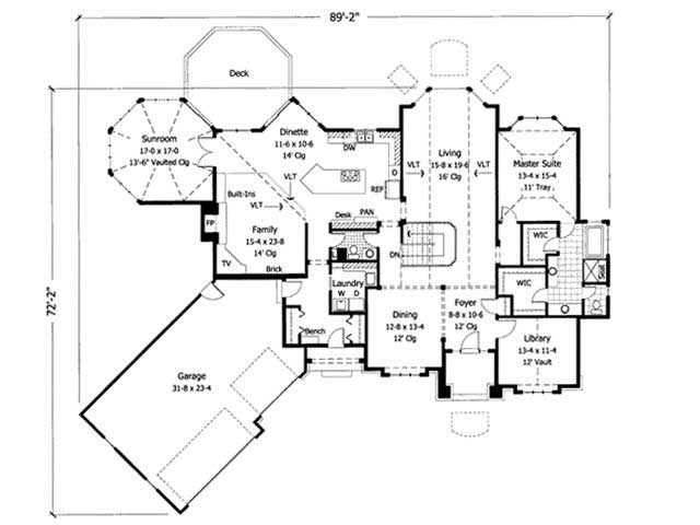 Floor Plan First Story