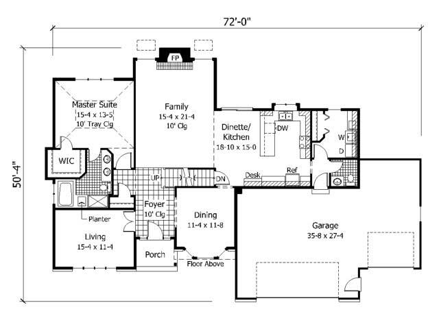 Floor Plan First Story