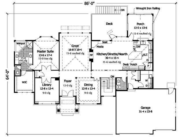 Floor Plan First Story