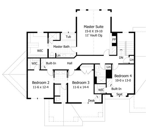 Floor Plan Second Story