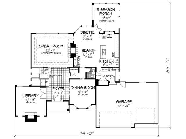 Floor Plan First Story