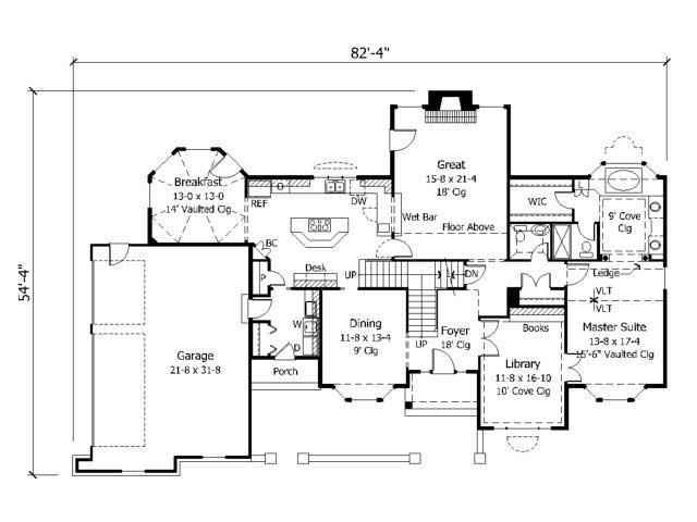 Floor Plan First Story