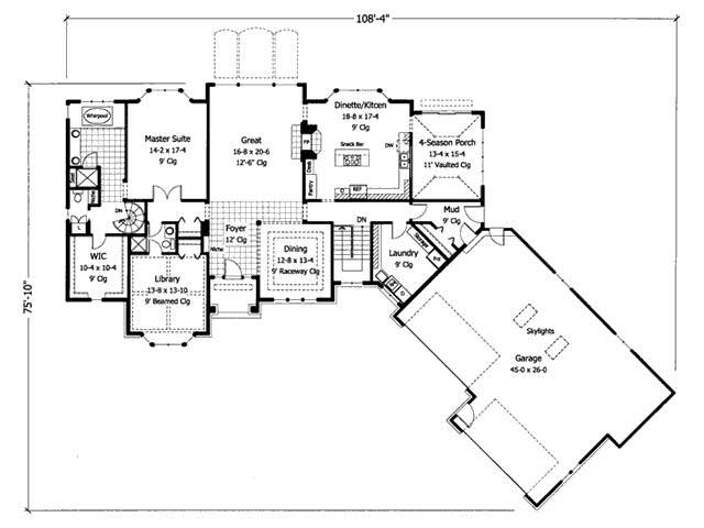 Floor Plan First Story