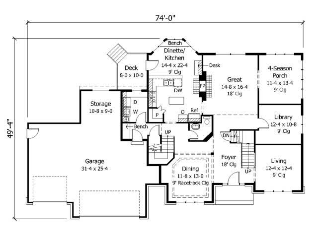 Floor Plan First Story