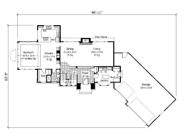 Floor Plan First Story