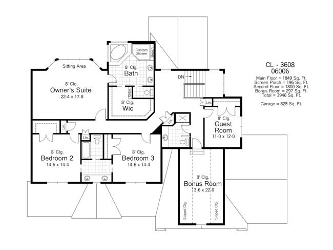 Floor Plan Second Story