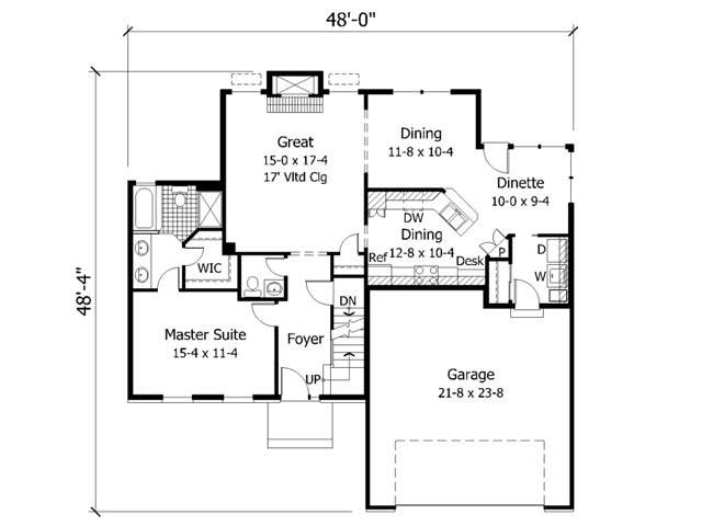 Floor Plan First Story