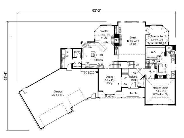 Floor Plan First Story