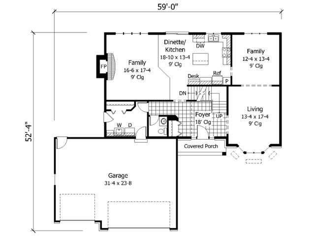 Floor Plan First Story