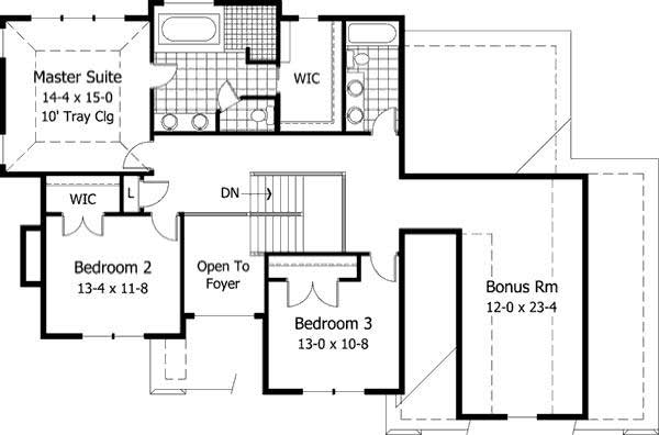 Floor Plan Second Story