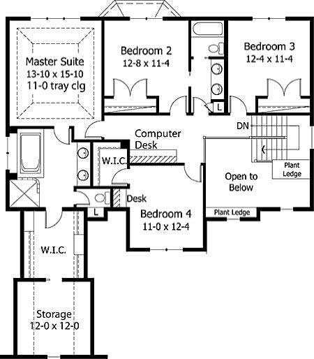 Floor Plan Second Story