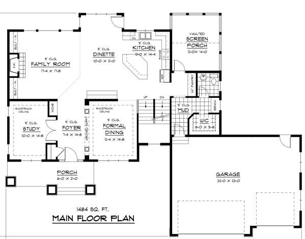 Floor Plan First Story