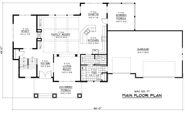 Floor Plan First Story