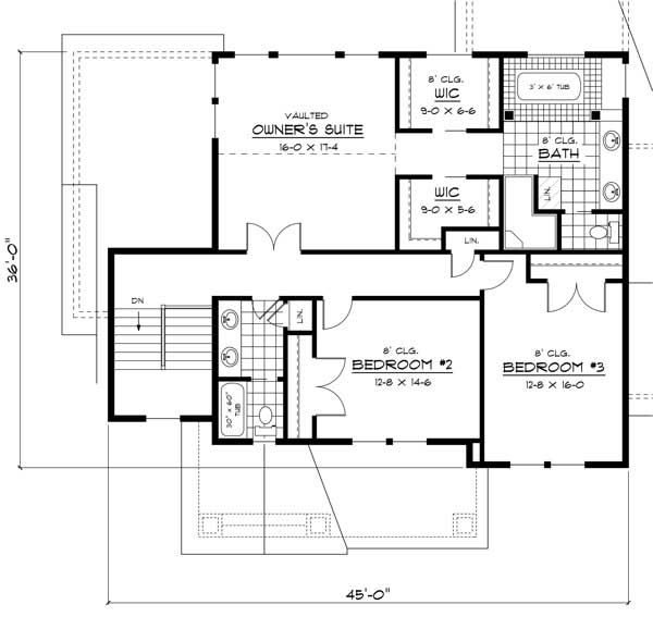 Floor Plan Second Story