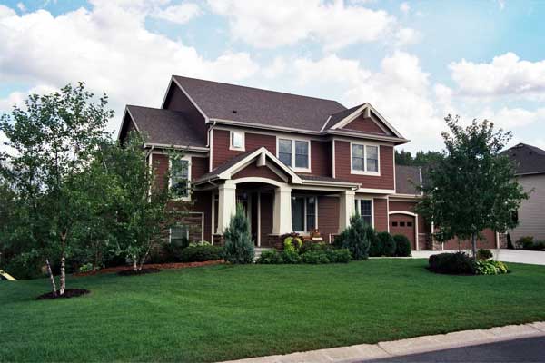 3-Bedroom, 2945 Sq Ft Country Home Plan - 165-1047 - Main Exterior