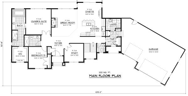 Floor Plan First Story