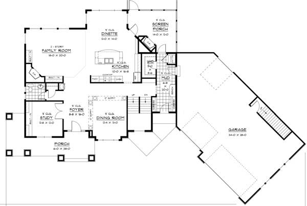 Floor Plan First Story