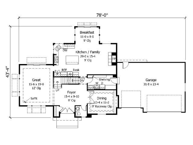 Floor Plan First Story