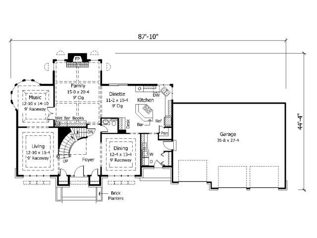 Floor Plan First Story