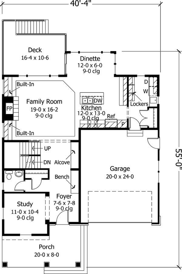 Floor Plan First Story