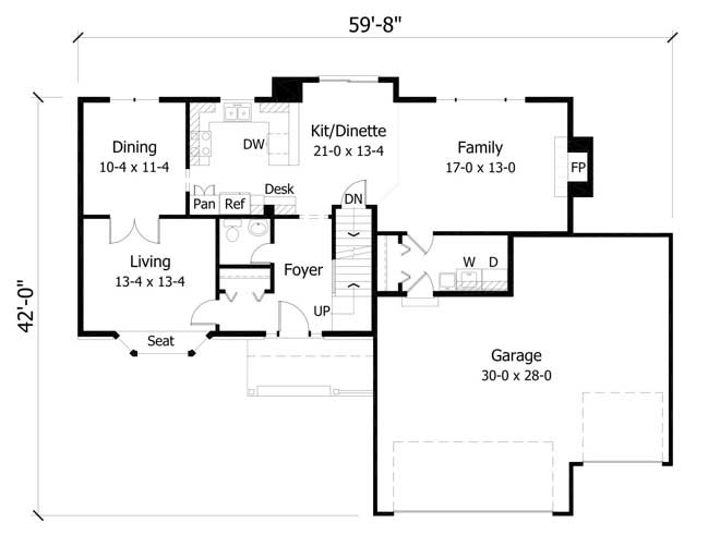 Floor Plan First Story