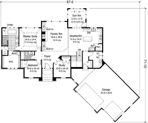 Floor Plan First Story