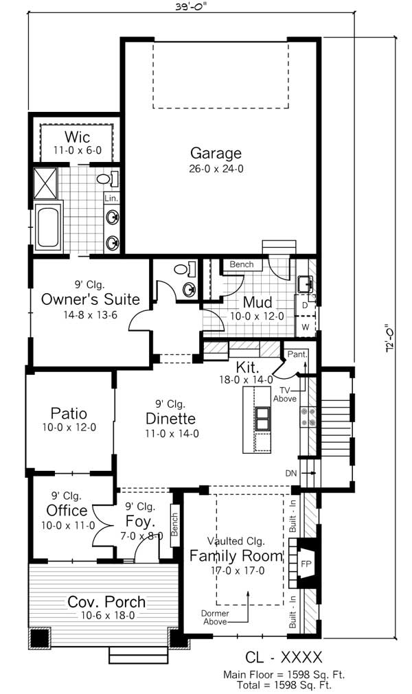 Floor Plan First Story