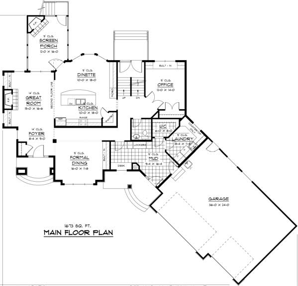 Floor Plan First Story