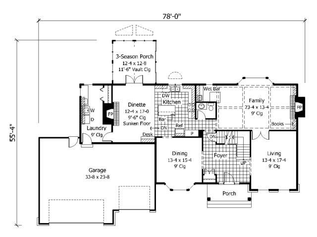 Floor Plan First Story