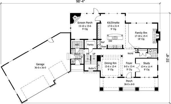 Floor Plan First Story