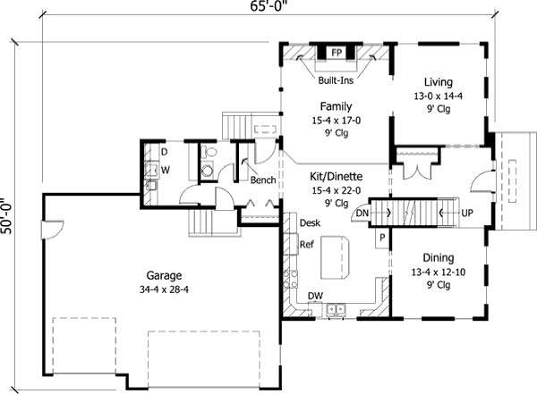 Floor Plan First Story