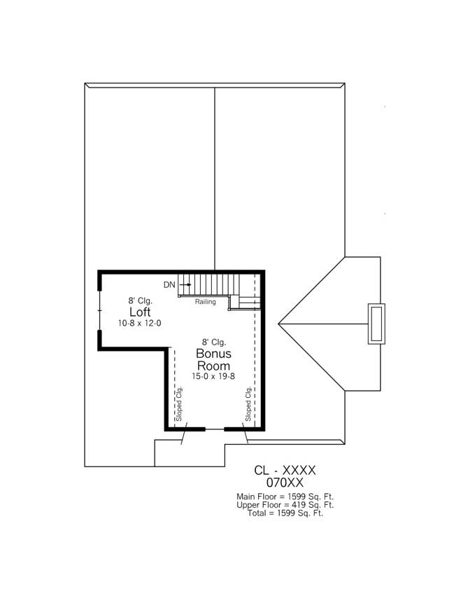 Floor Plan Second Story