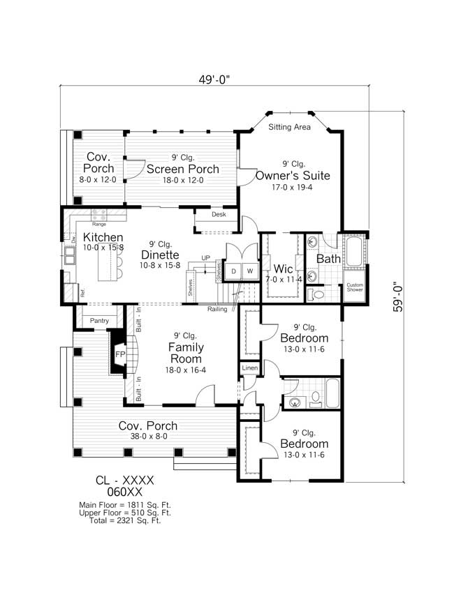 Floor Plan First Story