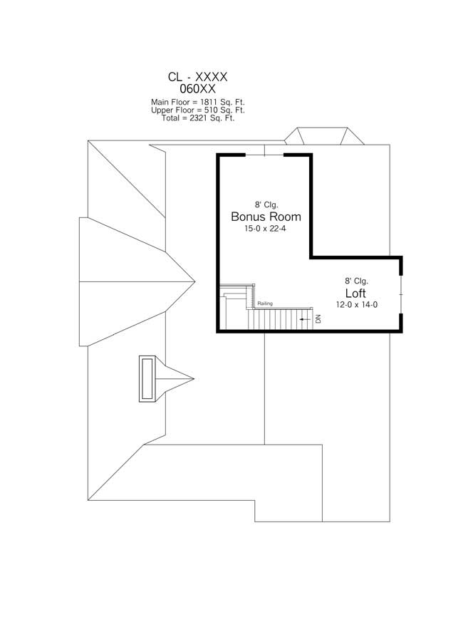 Floor Plan Second Story
