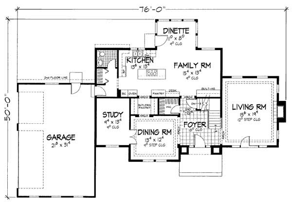 Floor Plan First Story