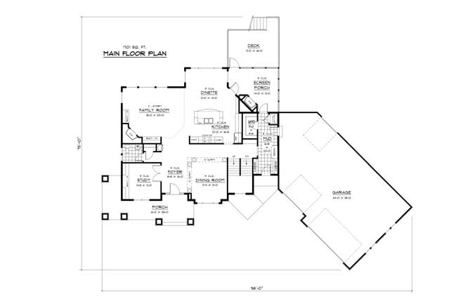 Floor Plan First Story