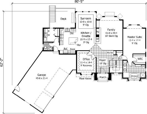 Floor Plan First Story